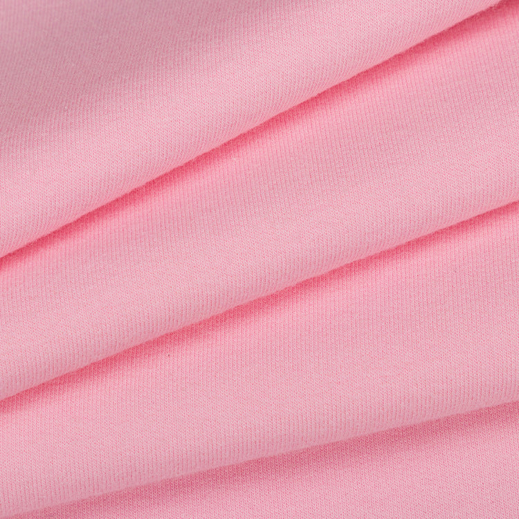 96F 290G high qulaity thicken combed Cotton with fleece back  - 0127#