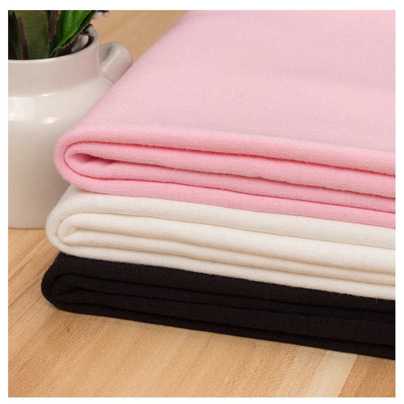 96F 290G high qulaity thicken combed Cotton with fleece back  - 0127#