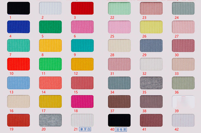30S 4*2 210G Best selling super soft Ribbing - 0894#