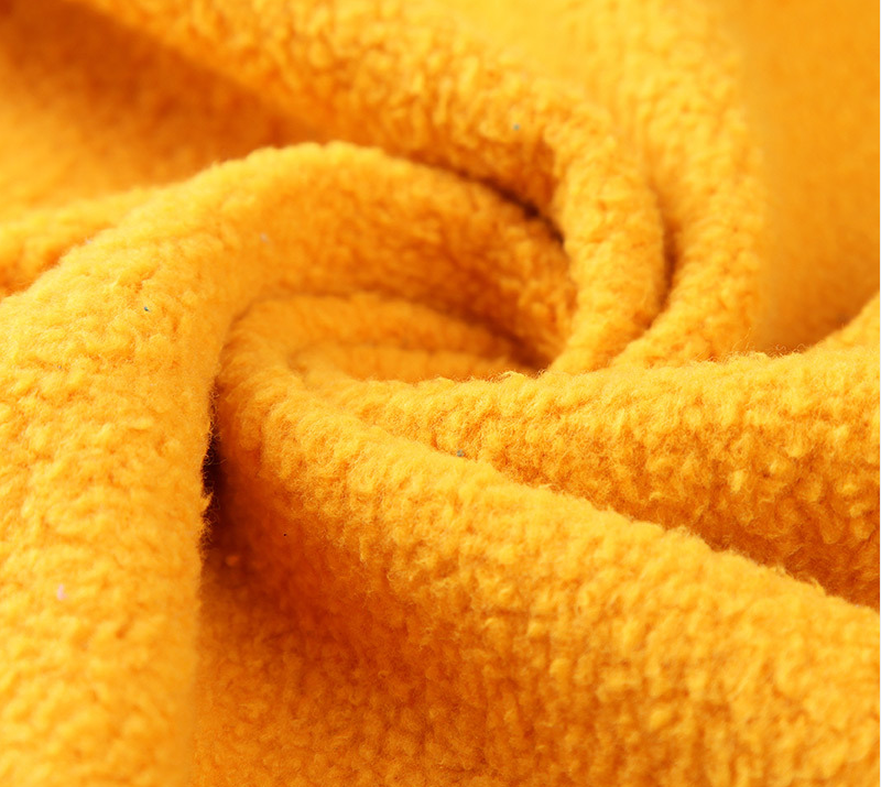 400g 85%C 15%P High Quality thicken Cotton with polar fleece back - 0976#